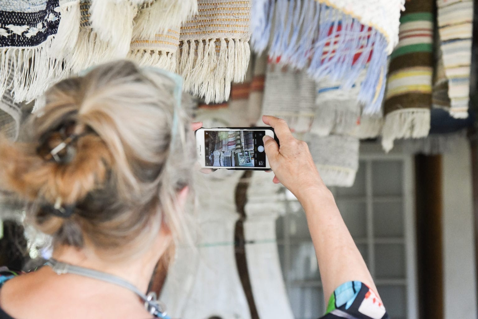 Annie Sloan at Marburger Antiques Farm in Round Top photo by Haylei Smith