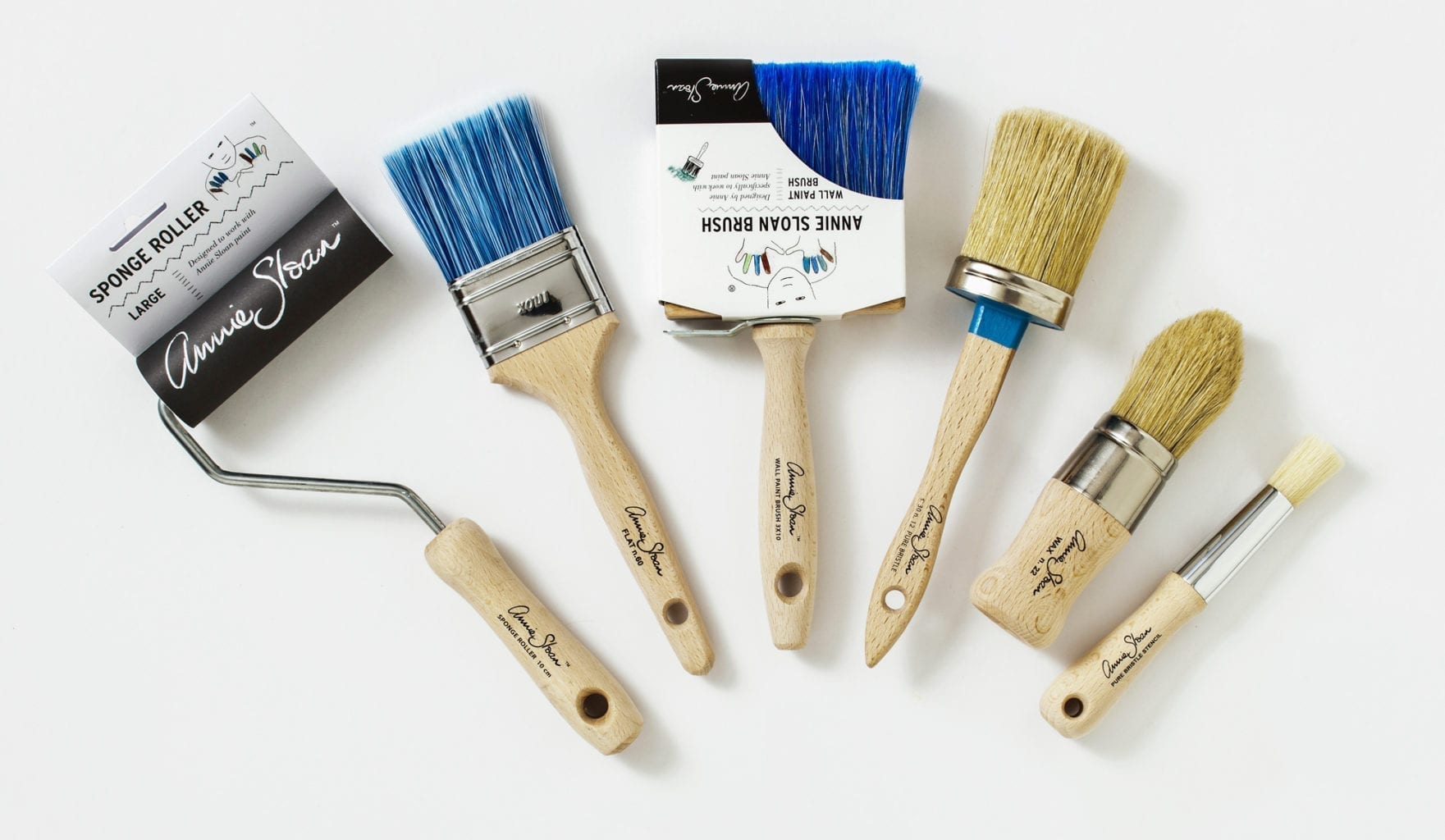 3 Foam Brush for Chalk Paint, Varnish, Glaze 