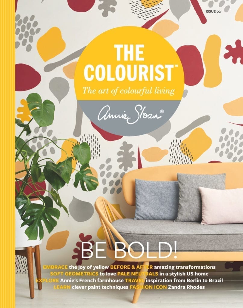 The Colourist Issue 2 by Annie Sloan front cover