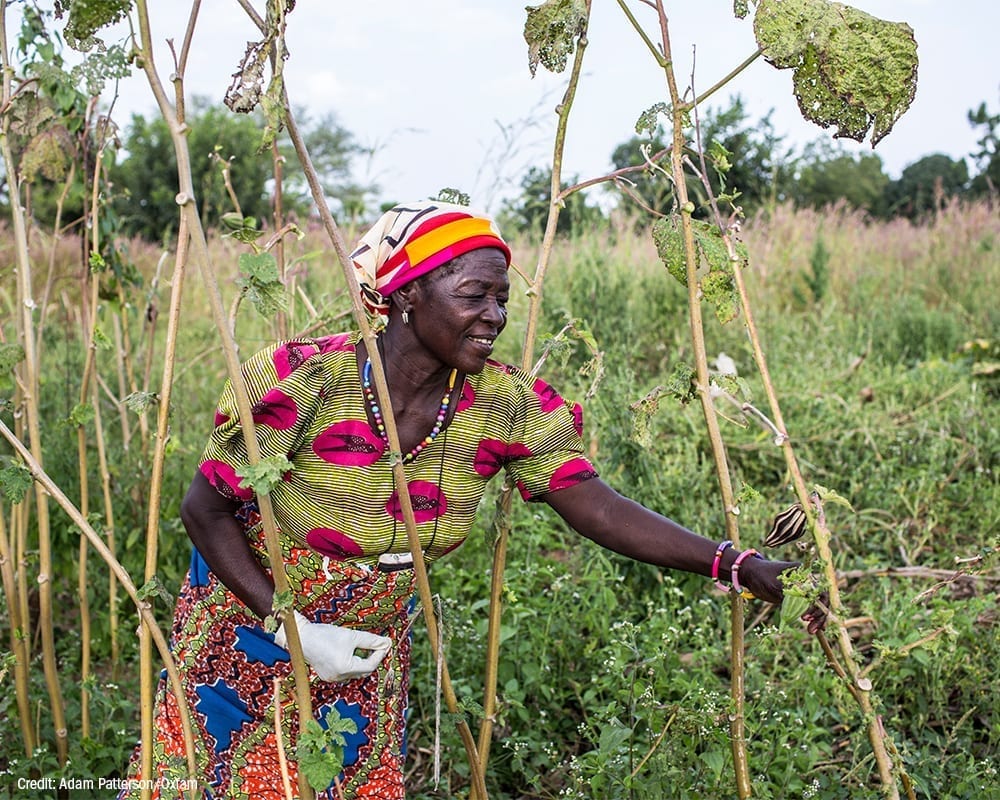 Meet Mary from Ghana who has been helped by the Annie Sloan and Oxfam collaboration