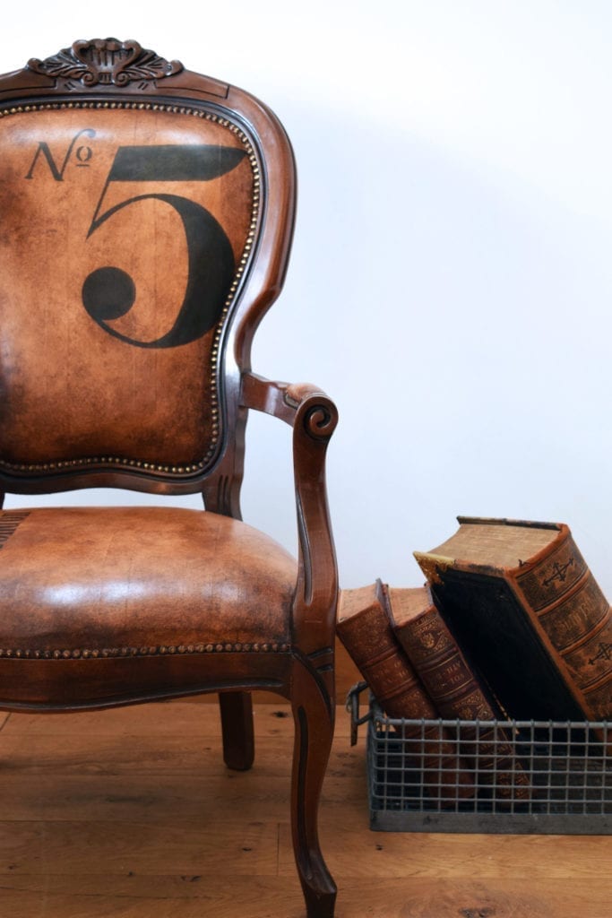 Leather Look Chair by Jonathan Marc Mendes Annie Sloan