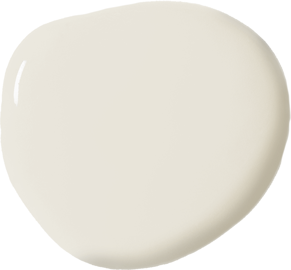 Annie Sloan's Old White wall paint blob swatch