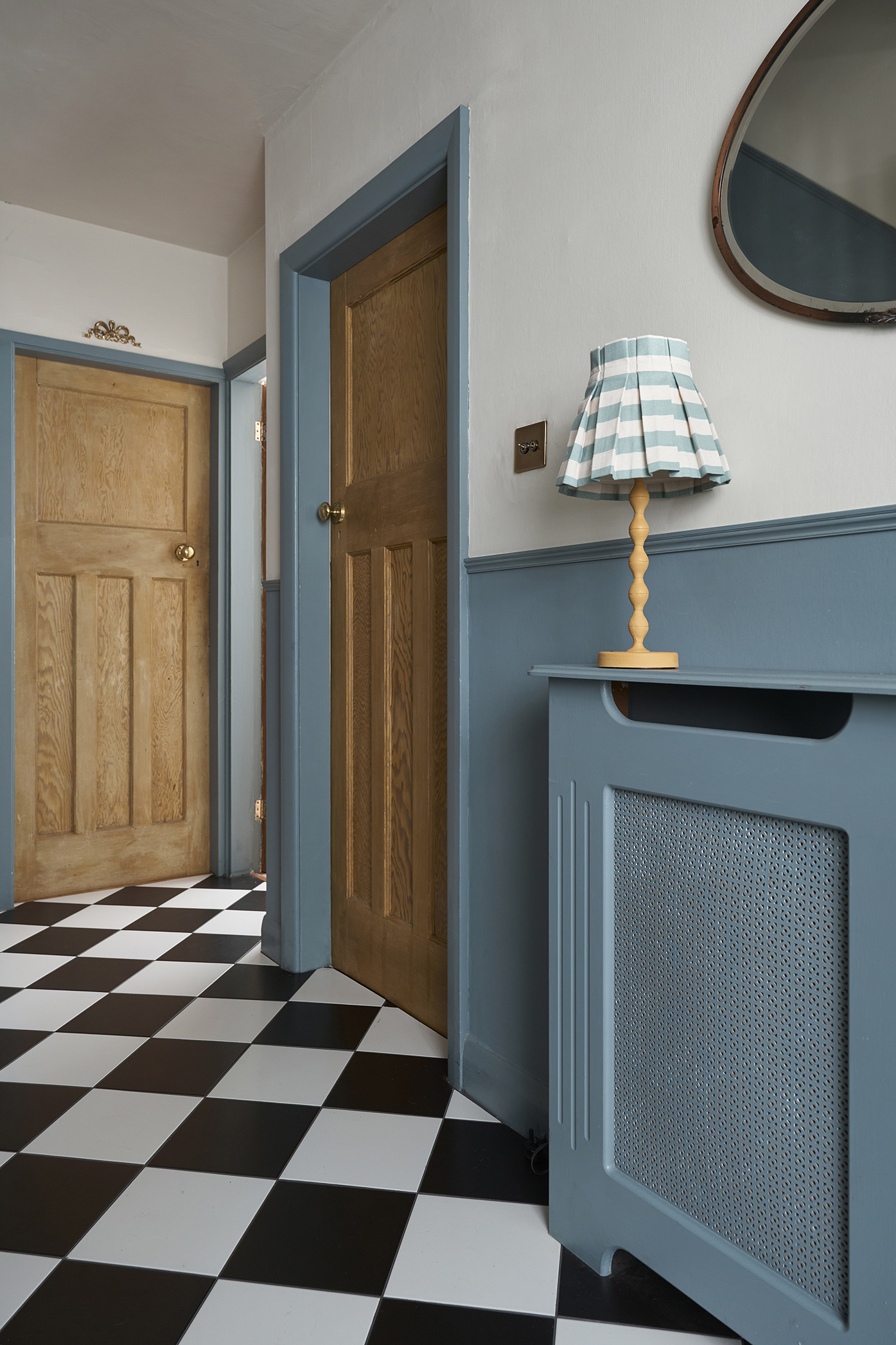 Wall Paint Cambrian used in a hallway