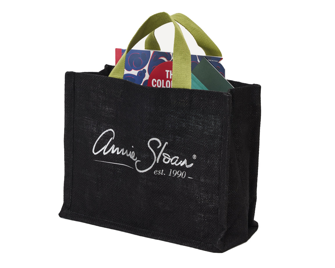 Annie Sloan tote bag pictured with The Colourist inside
