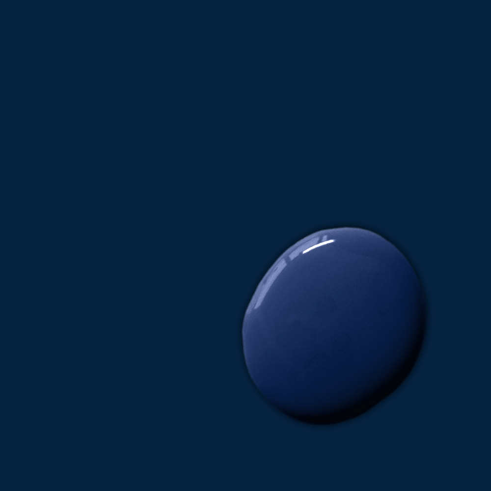 Navy Blue Satin Paint, Oxford Navy