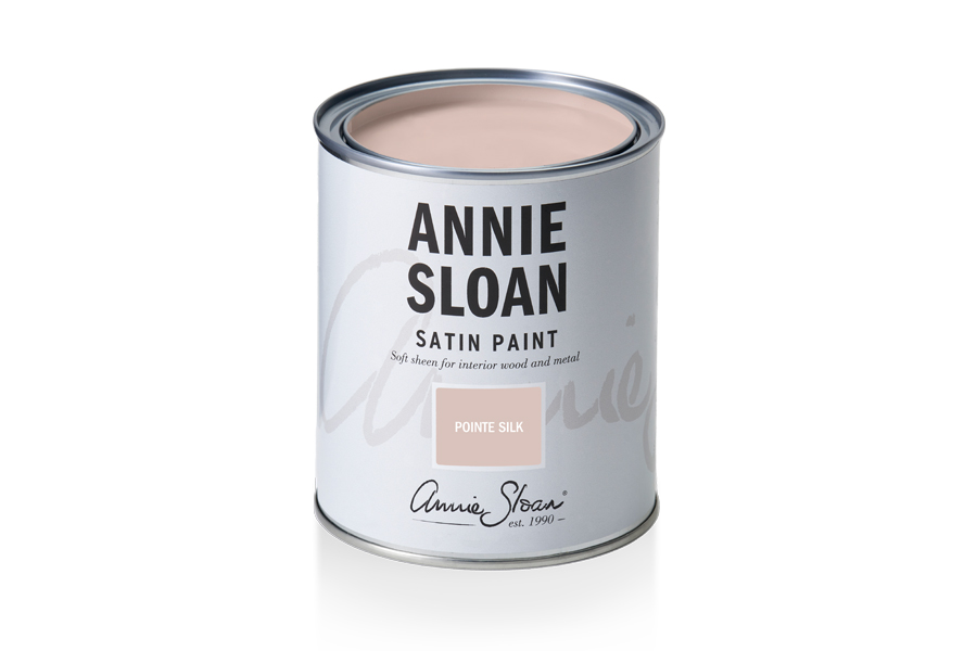 Product shot of Annie Sloan satin paint tin