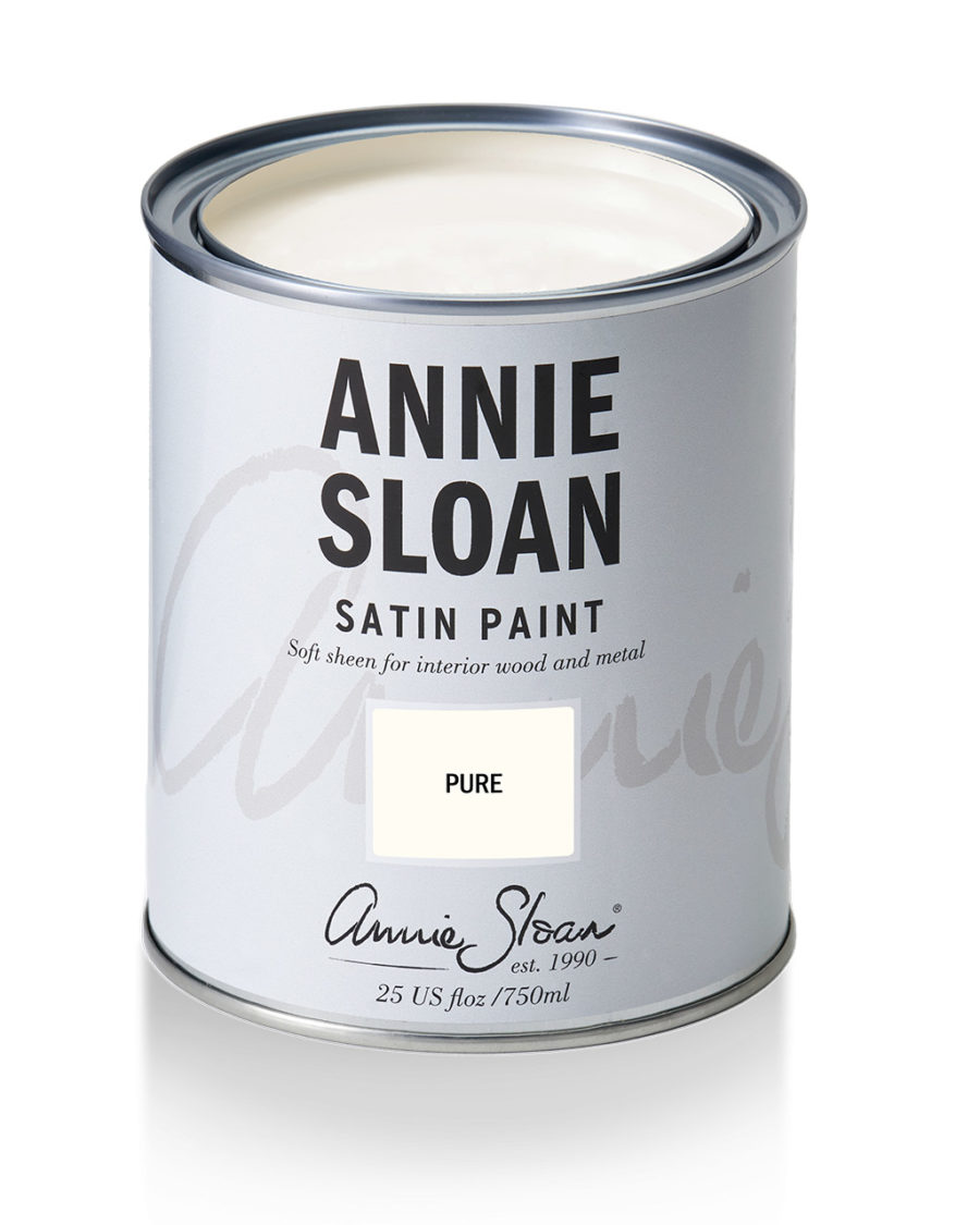 Bright White Satin Paint Trim Paint Annie Sloan