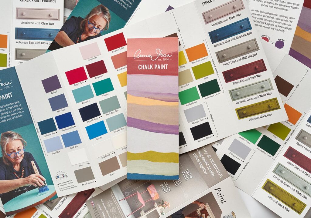 Annie Sloan's Chalk Paint Colour Card