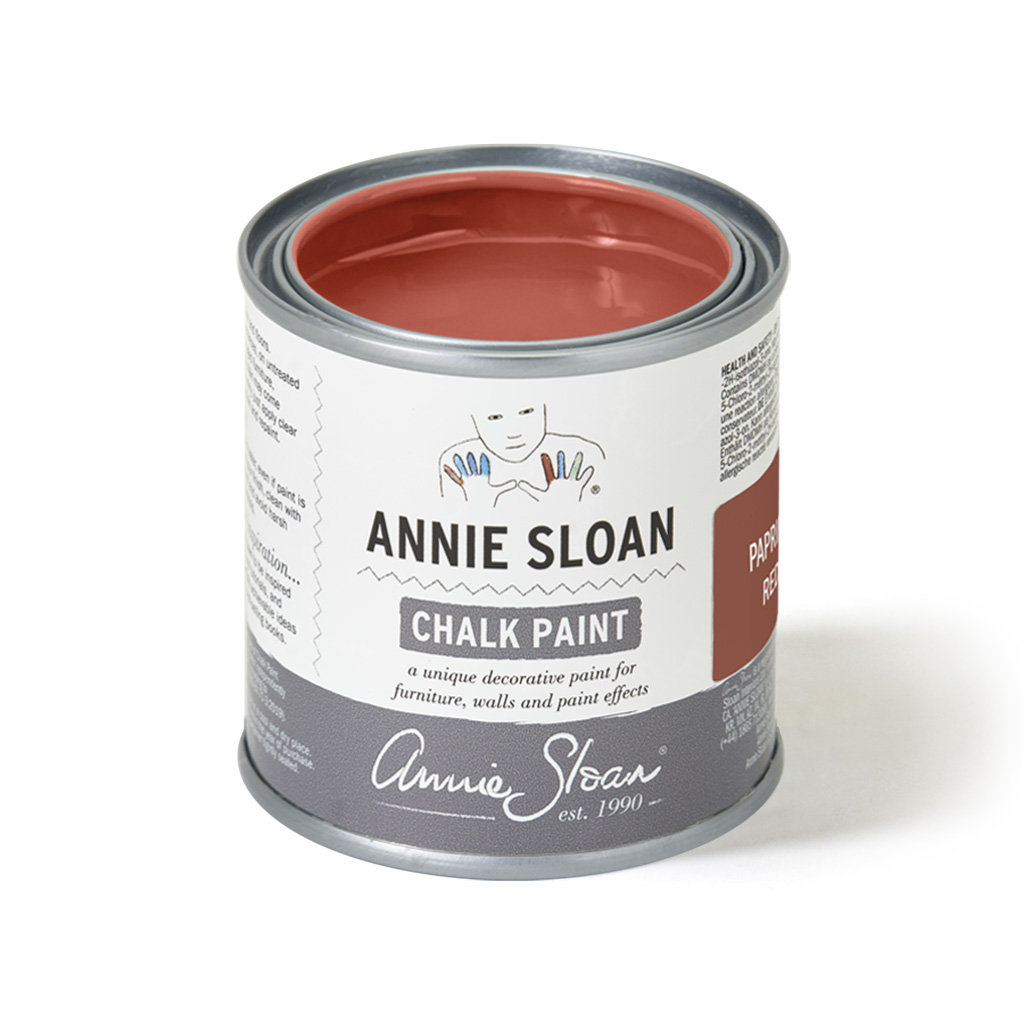 120ml paint tin of Paprika Red