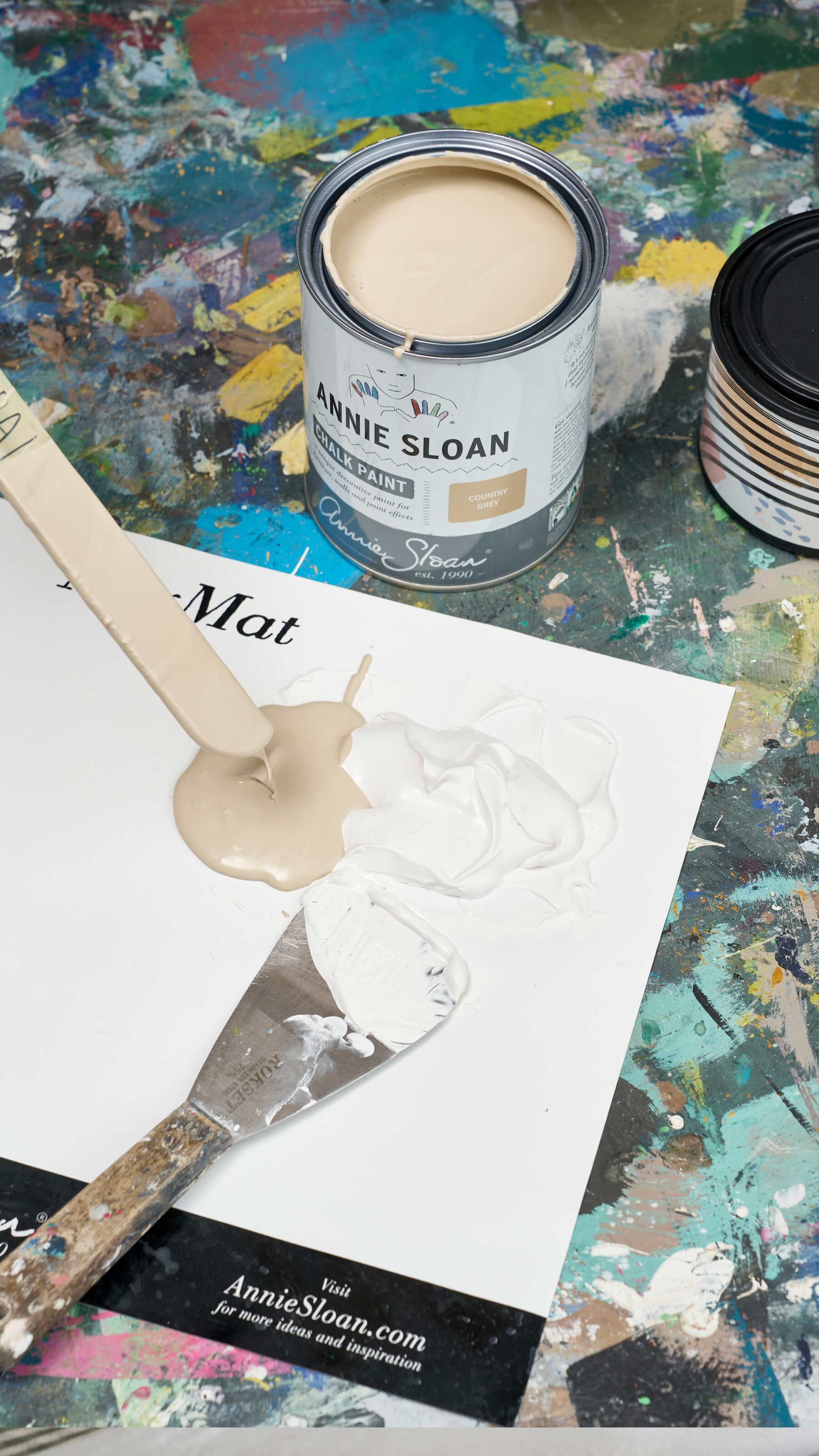 How to Paint with Polished Plaster Annie Sloan