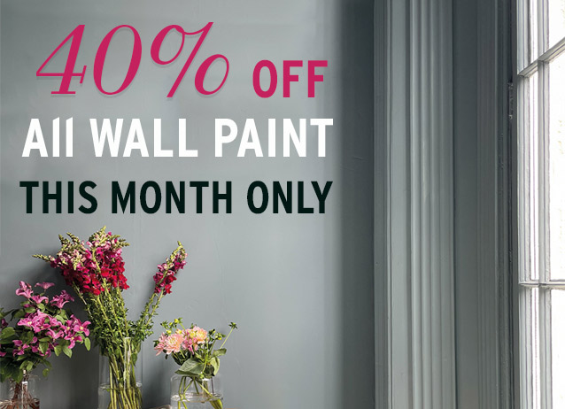 40% off Annie Sloan Wall Paint