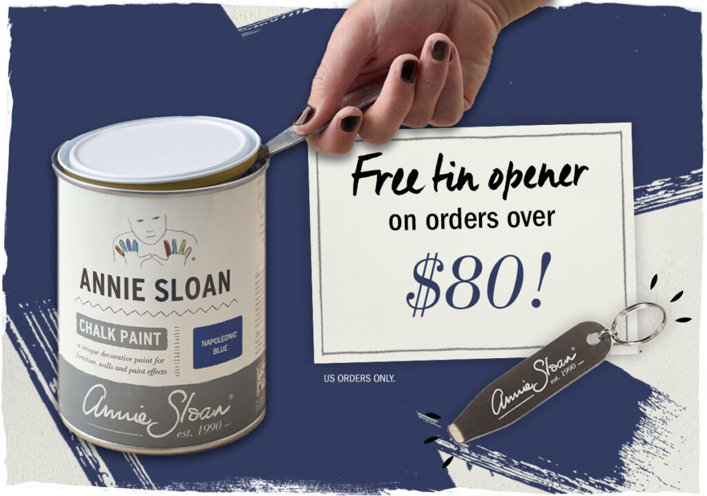 Free tin opener when you spend over $80