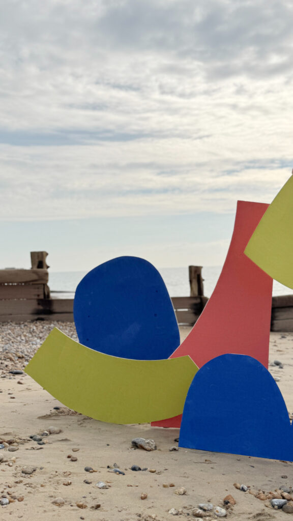 Artist Molly Hawkins transformed a blank gallery into an explosion of bold shapes, playful murals and creative joy using Chalk Paint™