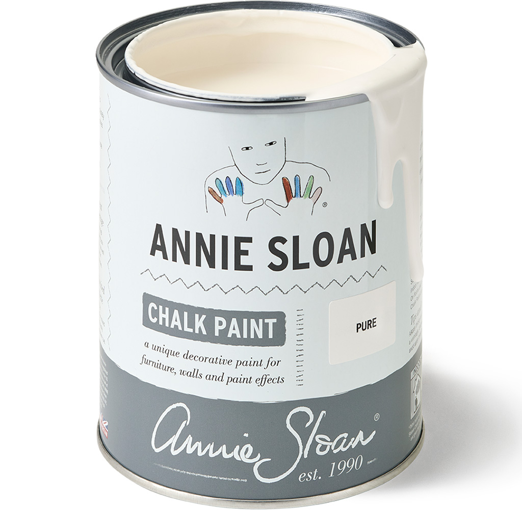 Pure white chalk paint