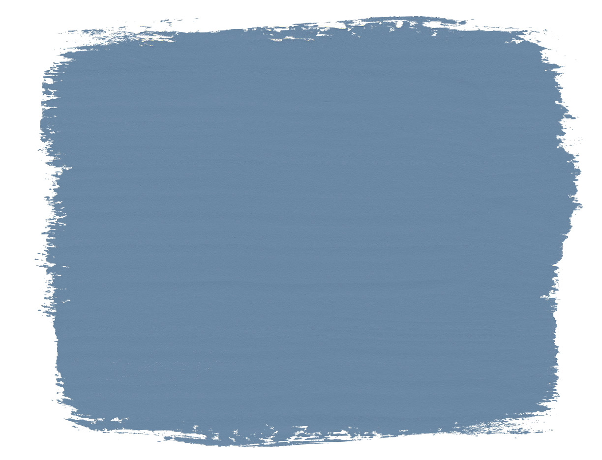 Paint swatch of Annie Sloan's Greek Blue paint