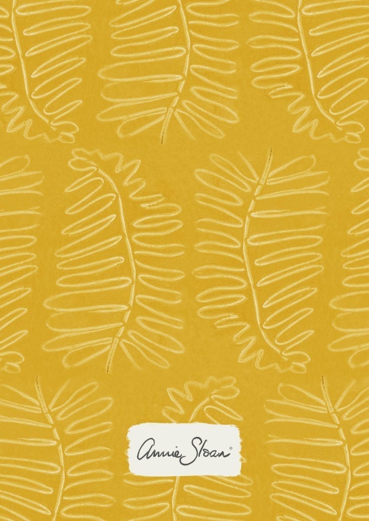 Annie Sloan Gift Card - Chalk Paint® Tilton Sgraffito Leaves design