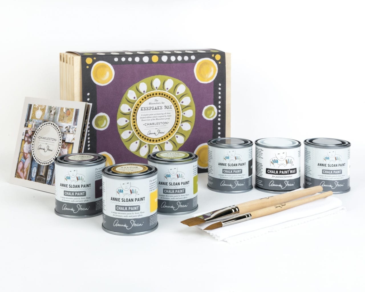 Annie Sloan with Charleston PaintYourOwn Keepsake Box Annie Sloan