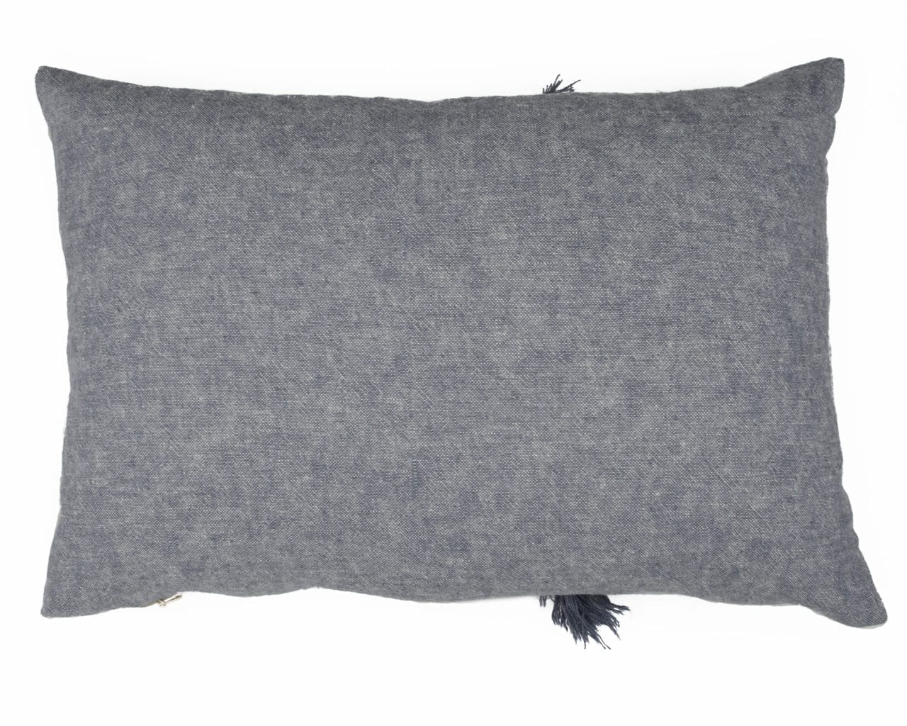 Bilbao Rectangle Cushion in Linen Union in Old Violet + Old White and Old White + French Linen