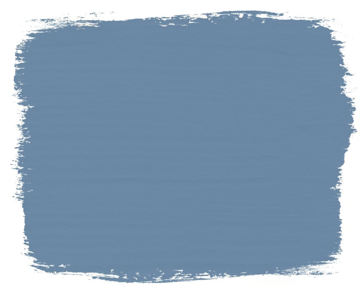 Paint swatch of Greek Blue Chalk Paint® furniture paint by Annie Sloan, a fresh Mediterranean blue