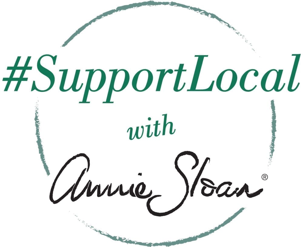 Support Local with Annie Sloan logo