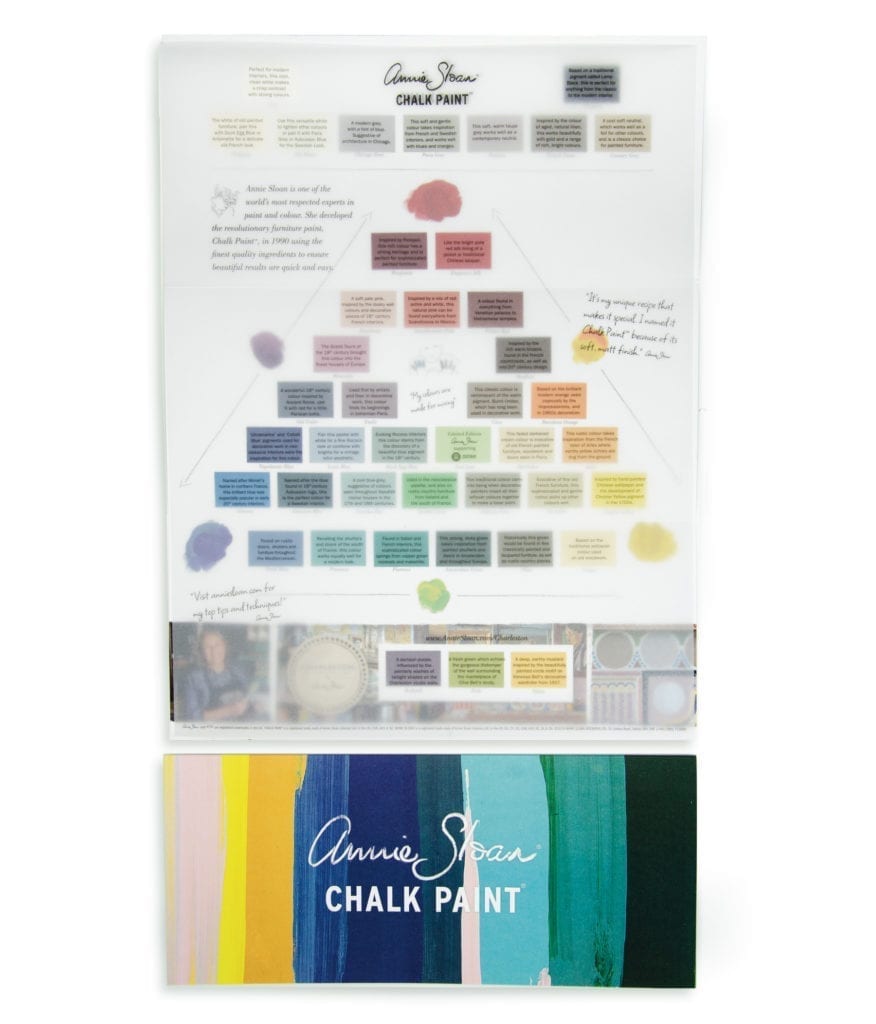 The Chalk Paint Colour Card by Annie Sloan