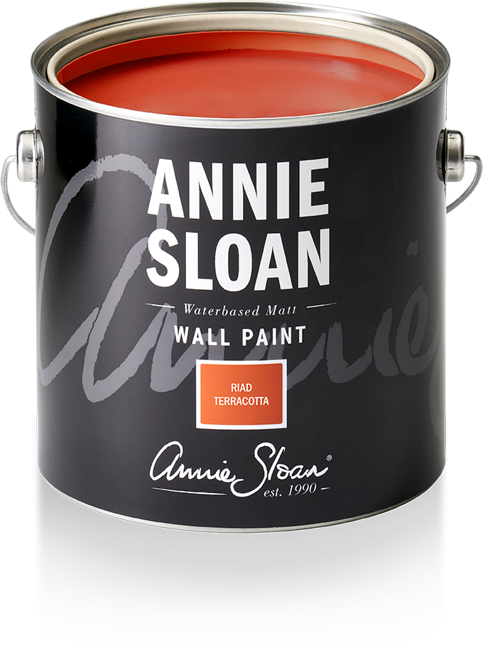 Riad Terracotta wall paint by Annie Sloan in 2.5l tin