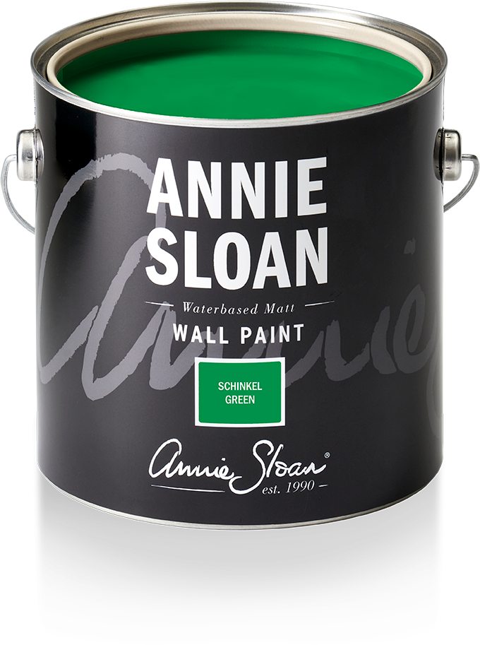 Schinkel Green wall paint by Annie Sloan in 2.5l tin