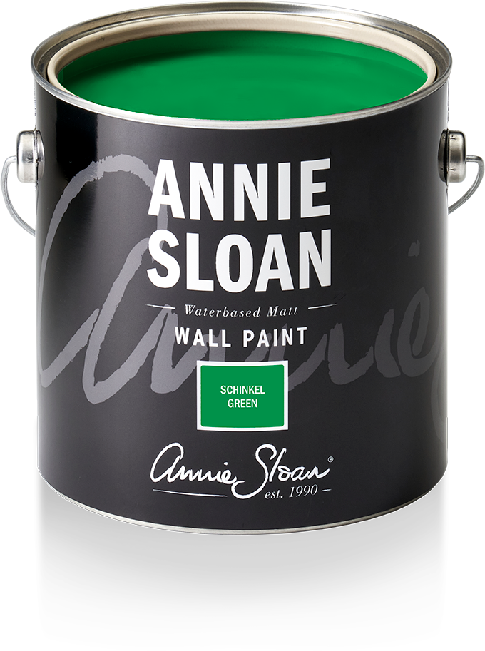 Schinkel Green wall paint by Annie Sloan in 2.5l tin