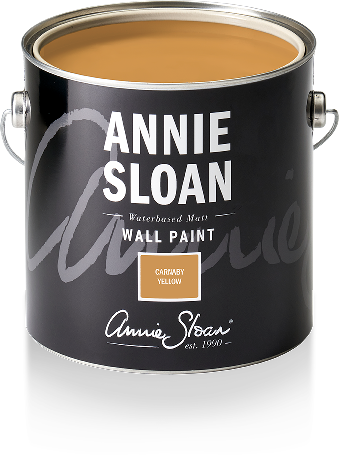 Carnaby Yellow wall paint by Annie Sloan in 2.5l tin