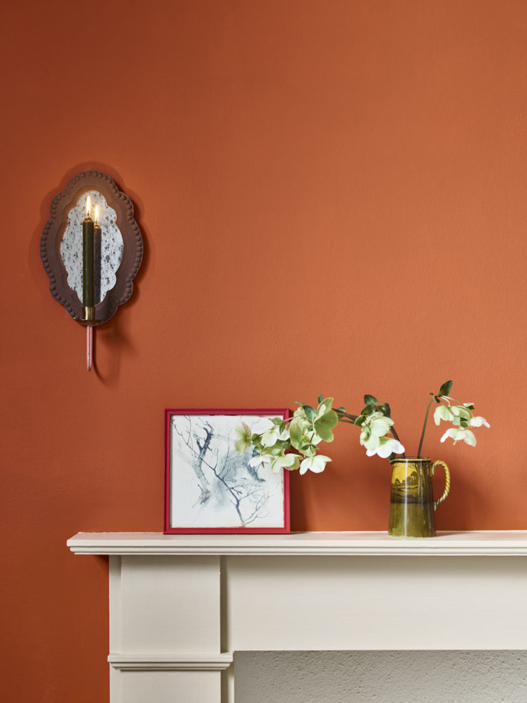 Terracotta shop paint color