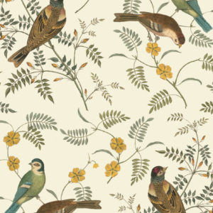 Songbirds decoupage by Annie Sloan and RHS