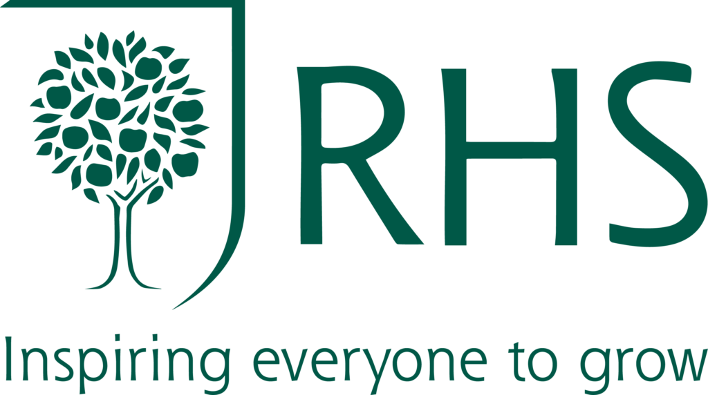 The RHS Logo 'Inspiring everyone to grow'