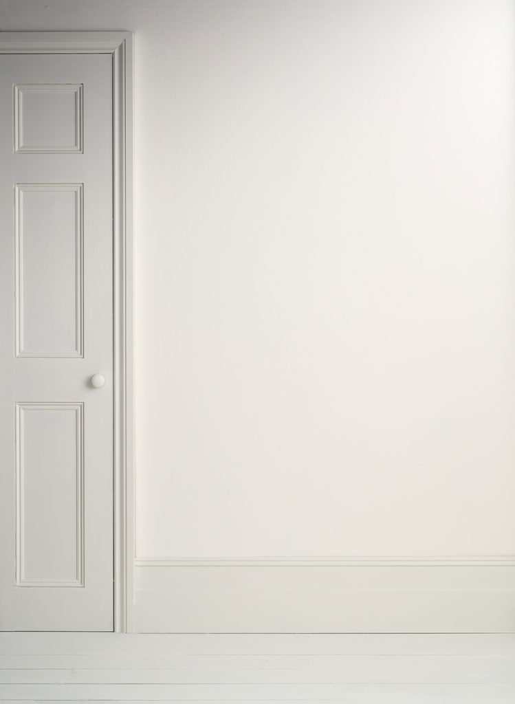 White shop satin paint