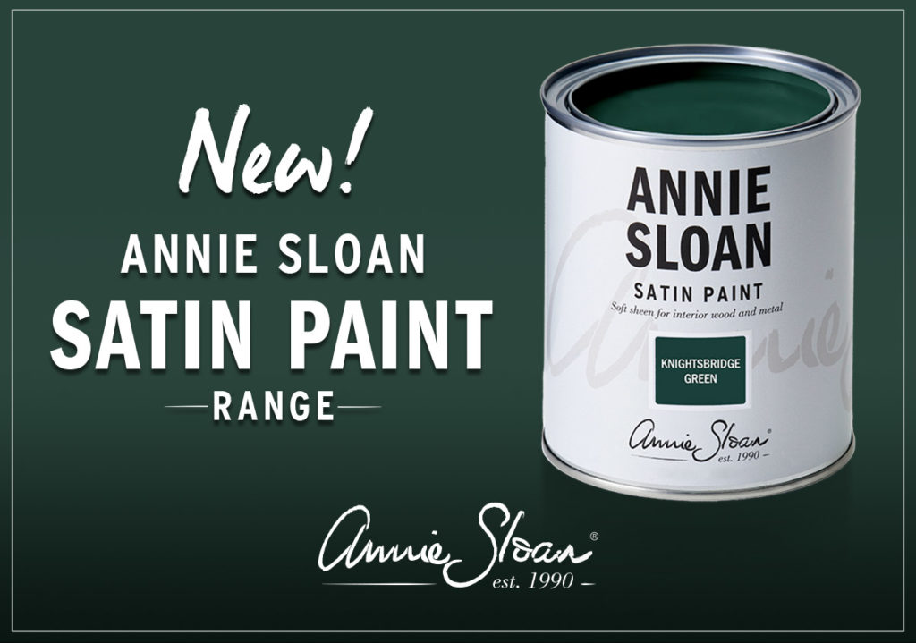 Annie Sloan Satin Paint range introduction image