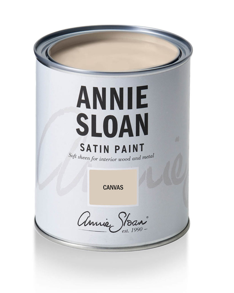 Canvas Satin Paint by Annie Sloan - tin shot