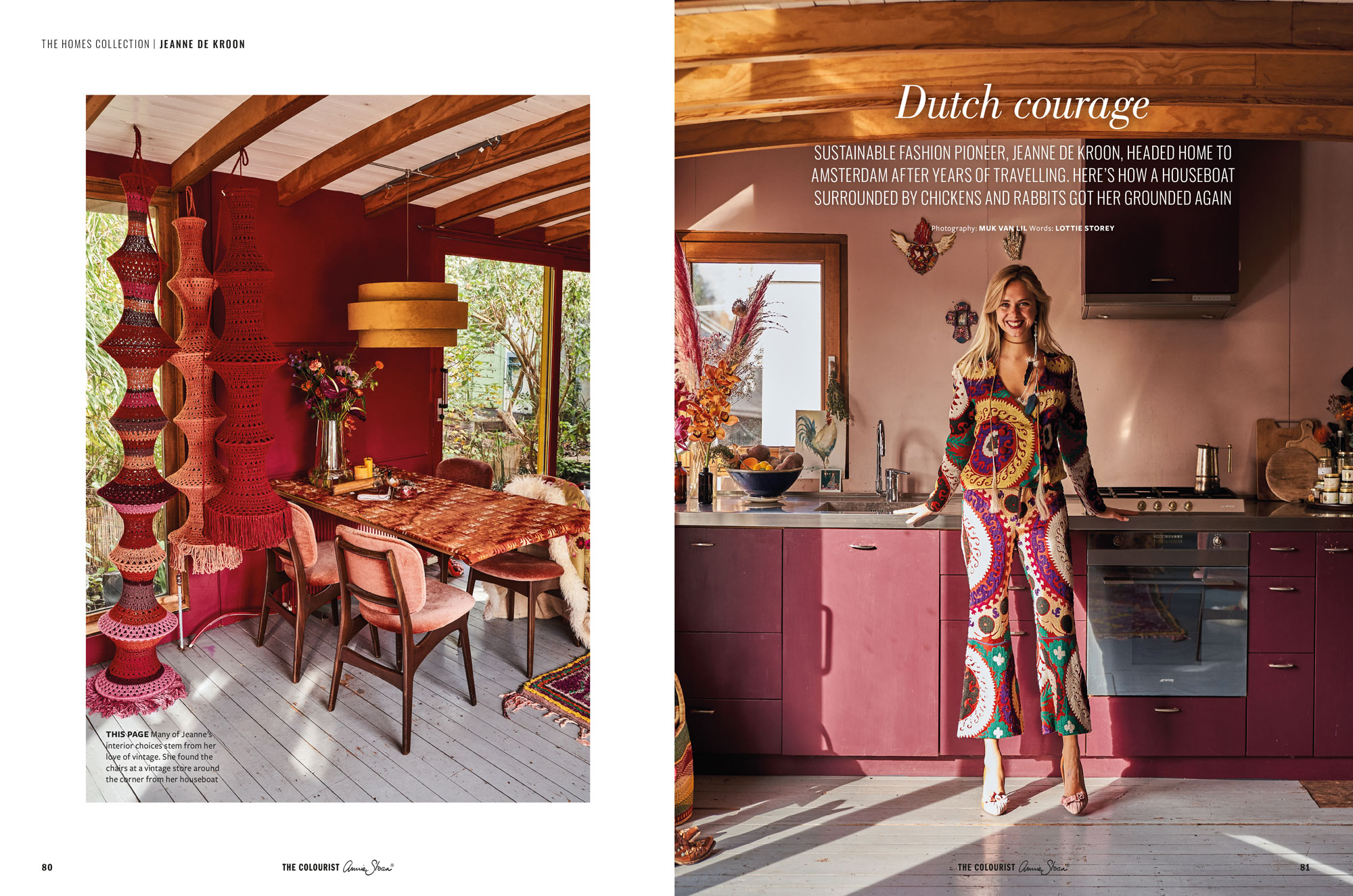 Annie Sloan The Colourist Issue 9 Double Page Spread