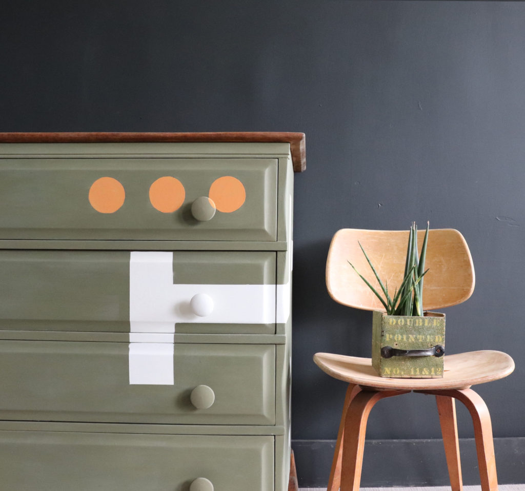 Close Up of Mid Century Palette Furniture and Chair by The House Warmings