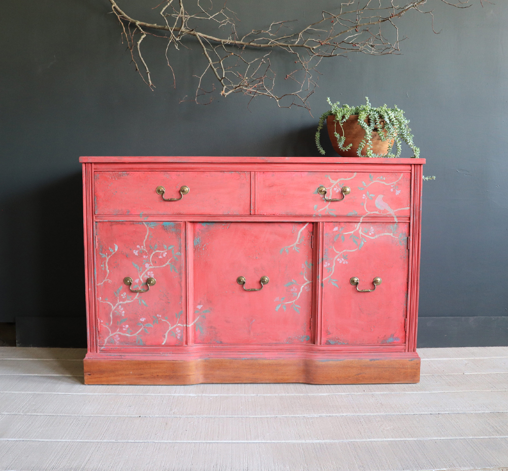 Chinoiserie Chalk Paint™ Buffet in Emperor's Silk, Provence, and Graphite by The House Warmings