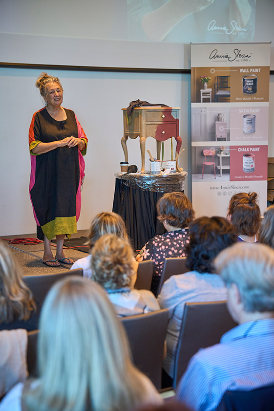 Annie Sloan speaking at NOLA event