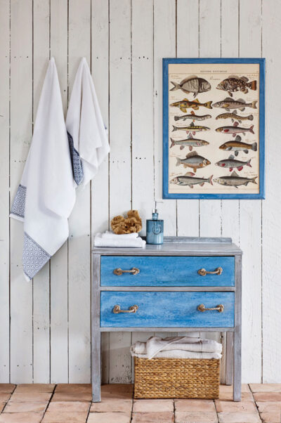 Coastal inspired bathroom