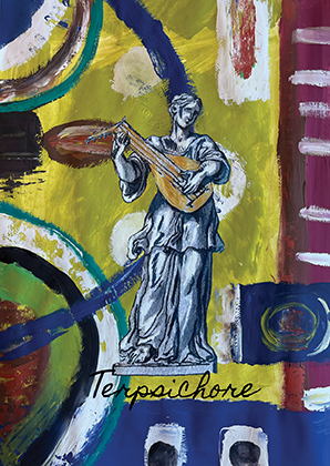 Bodleian-Muse-postcards_Terpsicore-