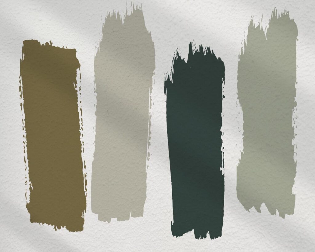Annie Sloan Wall Paint bundle of greens