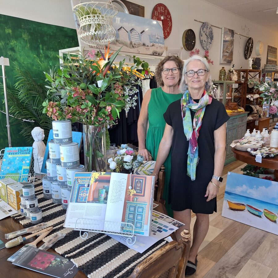 Roz and Adrienne Owners of Inner Room Bribie