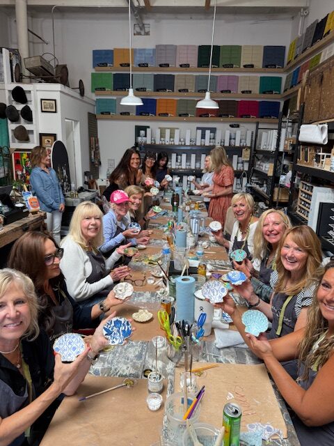 Annie Sloan decoupage workshop