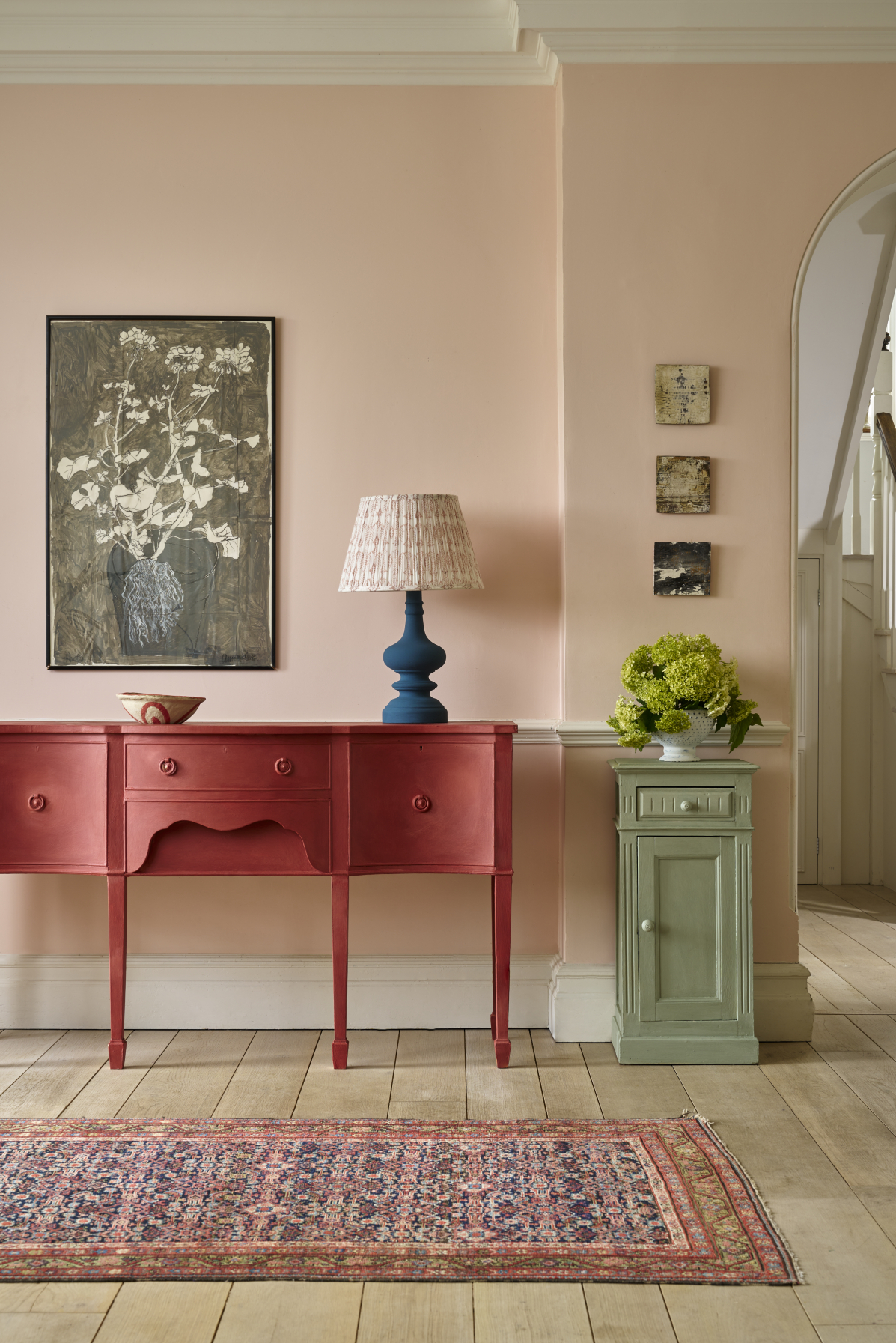 Annie Sloan - Paprika-Red-Console-Table